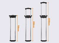 Висувна ручка для валізи, з кнопкою на 2 положення/ підходить так само на дорожні сумки