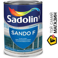 Краска Sadolin Краска латексная водоэмульсионная Sando F глубокий мат белый 1л