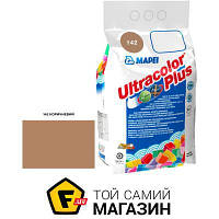 Mapei Затирка для плитки Ultracolor Plus 142 5 кг коричневый