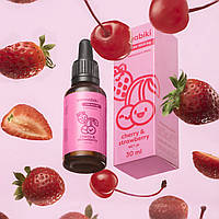 Cannabiki Cherry&Strawberry 1500 mg CBD (+CBG,+CBC,+терпени,+стевія) в 30 мл MCT