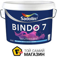 Краска Sadolin Краска латексная водоэмульсионная Bindo 7 CLR мат база под тонировку 10л