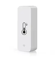 Датчик температуры и влажности Tuya Wi-Fi SmartLife Белый