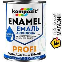 Эмаль Kompozit Эмаль акриловая Profi зелений глянец 0.3 л