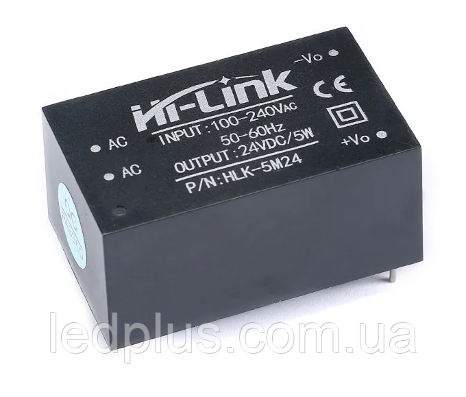 Компактний БЖ 24V 0.2A Hi-Link HLK-5M24