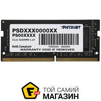 Оперативная память Patriot Память для ноутбука Patriot DDR4 2666 4GB SO-DIMM (PSD44G266681S)