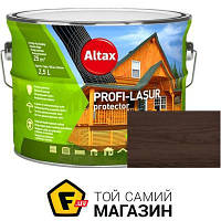 Altax Лазурь PROFI-LASUR protector Коричневый мат 2.5 л