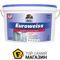 Краска Dufa Краска акриловая Euroweiss D604 мат белый 14 кг