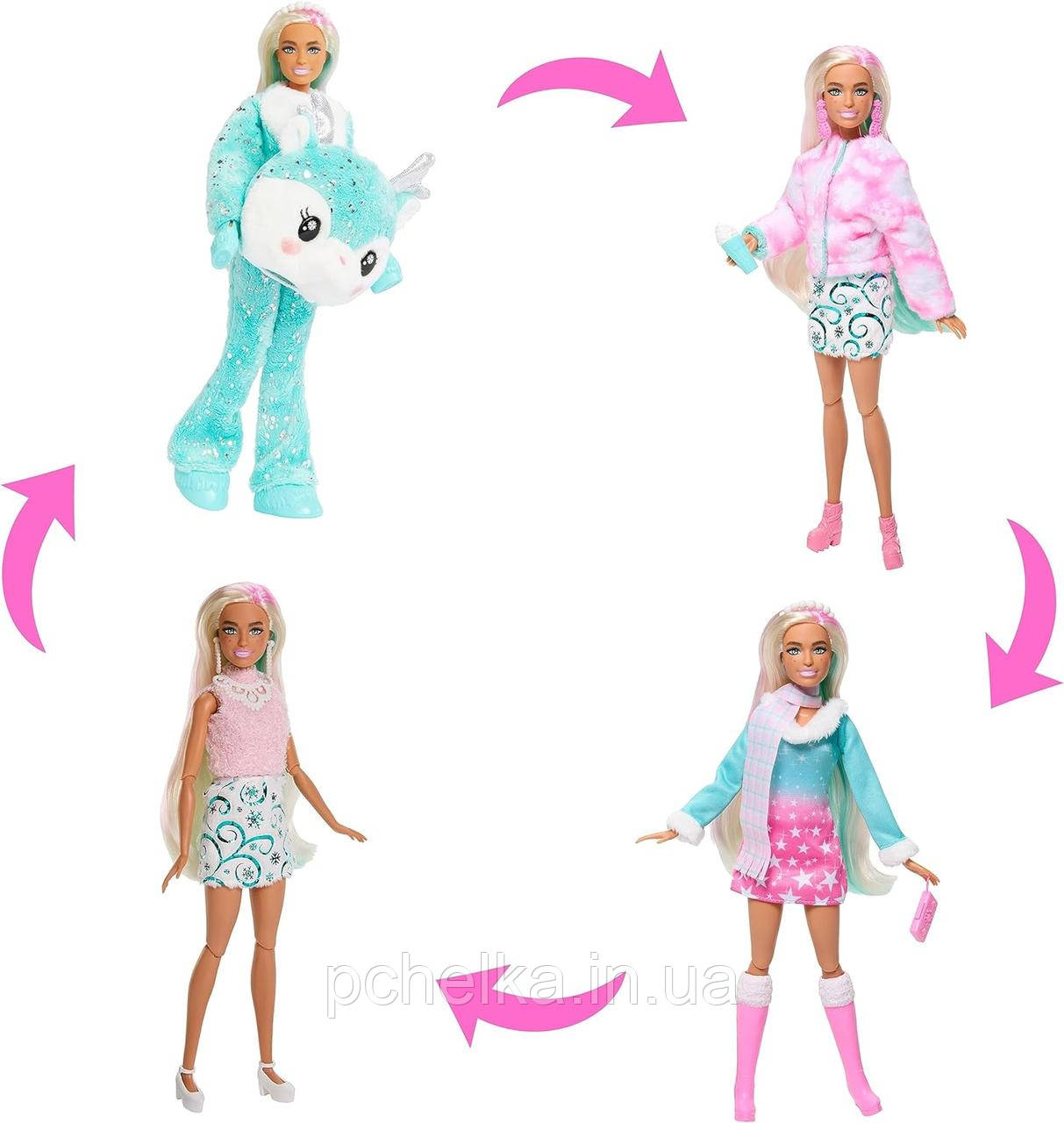 Адвент-календарьи Барби с одеждой и аскессуарами Barbie Cutie Reveal Advent Calendar - фото 2 - id-p2197257063
