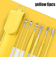 Комплект для гигиенической чистки ушей TOOL SET (желтый)