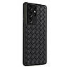 Чохол Primo BV Weaving для смартфона Samsung Galaxy S21 Ultra (SM-S998) - Black&Red, фото 2