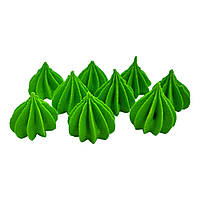 Кондитерские сахарные украшения Мини-Безе (зелёные)