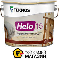 Teknos Лак Helo 15 мат 0.9 л бесцветный