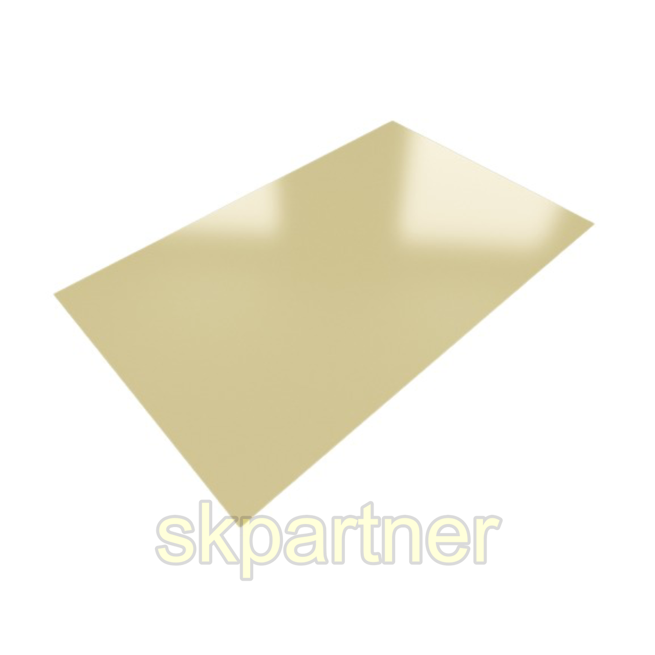 Плоский лист с полимерным покрытием 0.40 мм (1250*2000 мм) - фото 1 - id-p2197236788