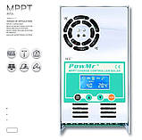 Контролер заряду PowMr 60А MPPT 12V 24V 36V 48V для li-ion lifepo4 свинцево-кислотних акумуляторів, фото 4