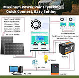 Контролер заряду PowMr 60А MPPT 12V 24V 36V 48V для li-ion lifepo4 свинцево-кислотних акумуляторів, фото 9