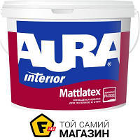 Краска Aura Краска акрилатная водоэмульсионная Mattlatex глубокий мат белый 2.5л