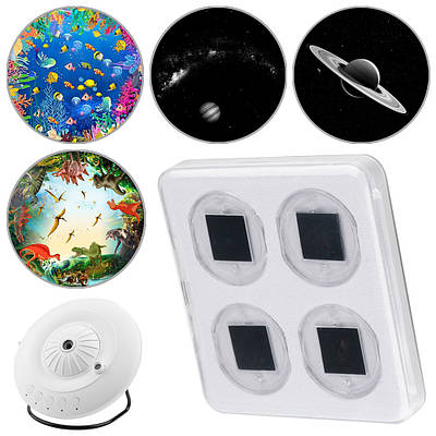 Проекції для проектора зоряного неба Losso Stars №3 - LED нічник проектор НЛО "Зірки"