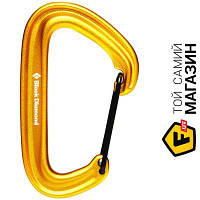 Black Diamond LiteWire карабін (Yellow, One Size) (BD 210234.7003)