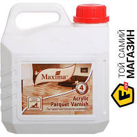 Maxima Лак паркетный Acrylic Parquet Varnish глянец бесцветный 2.5 л