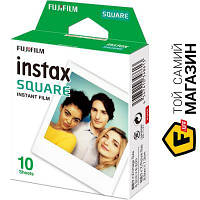 Папір Fujifilm INSTAX FILM SQUARE WW 1 (70100139613) 10 фотопапір для миттєвого друку для фотокамер