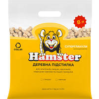 Наполнитель для туалета Super Cat Hamster Деревянный впитывающий с запахом лаванды 2 кг (3.4 л) (5705) o