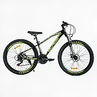 Спортивный алюминиевый велосипед Corso "BLADE" 26 дюймов рама 13" Shimano 21 скорость