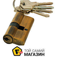 Цилиндр RDA Цилиндр ключ-ключ 68 мм античная латунь