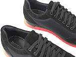 Акція Чорні кросівки сітка кеди повсякденні літнє чоловіче взуття Rosso Avangard Ada SET Black, фото 8