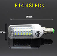Лампа Epistar E14 кукуруза 15W 48 led
