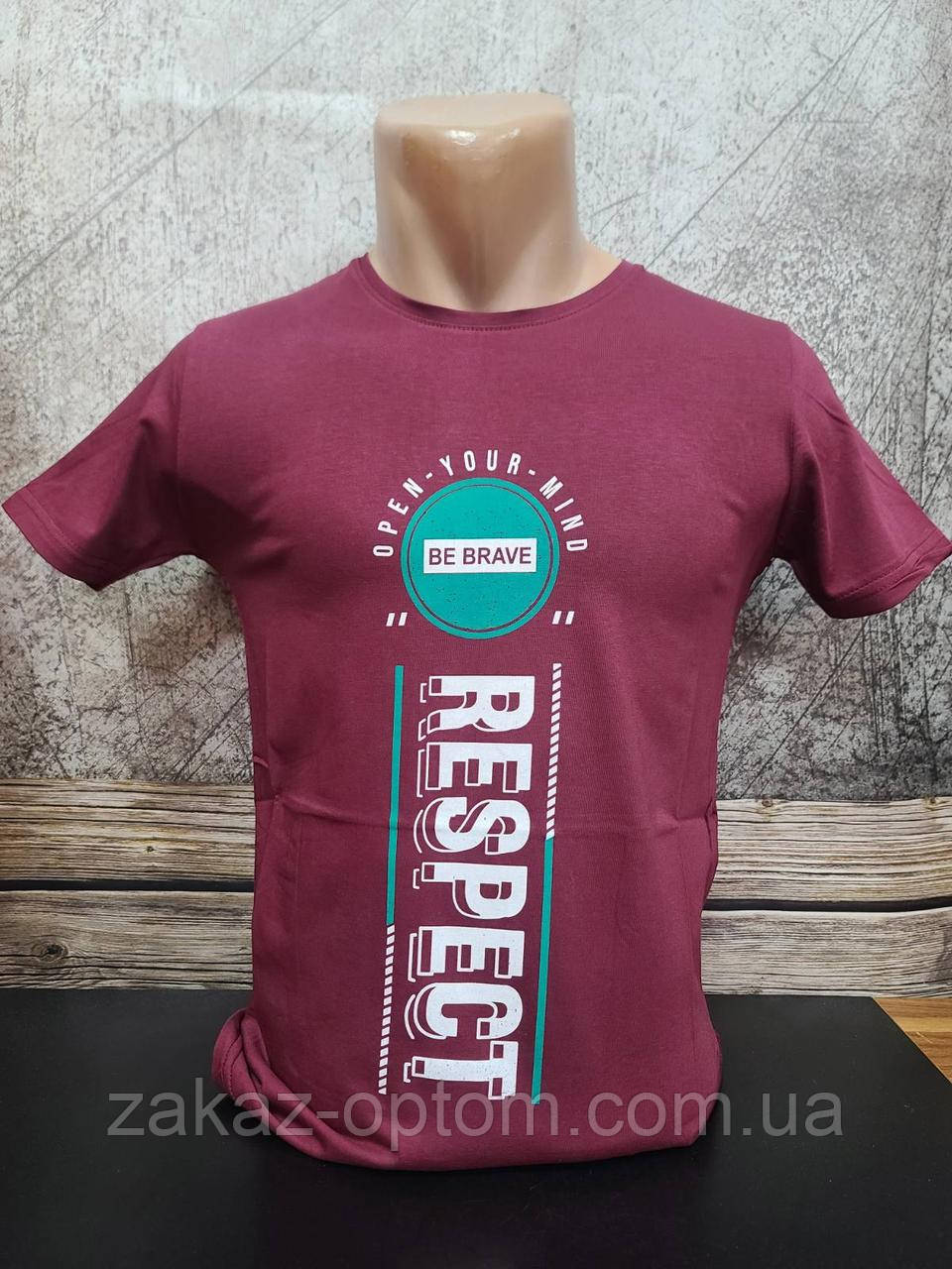 Футболка чоловіча оптом (S-2XL) Туреччина 2648-120373