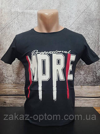 Футболка чоловіча оптом (S-2XL) Туреччина 2649-120379, фото 1