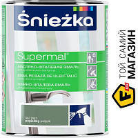 Эмаль Sniezka Эмаль масляно-фталевая Supermal RAL 7023 пепельный глянец 0TCHK8л