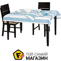 Скатерть + салфетки Едельвіка Комплект столовый 17,3 140x230 см голубой