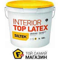 Краска Siltek Краска латексная INTERIOR TOP LATEX База C мат база под тонировку 4.5 л