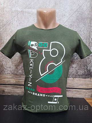 Футболка чоловіча оптом (S-2XL) Туреччина 2645-120385, фото 1