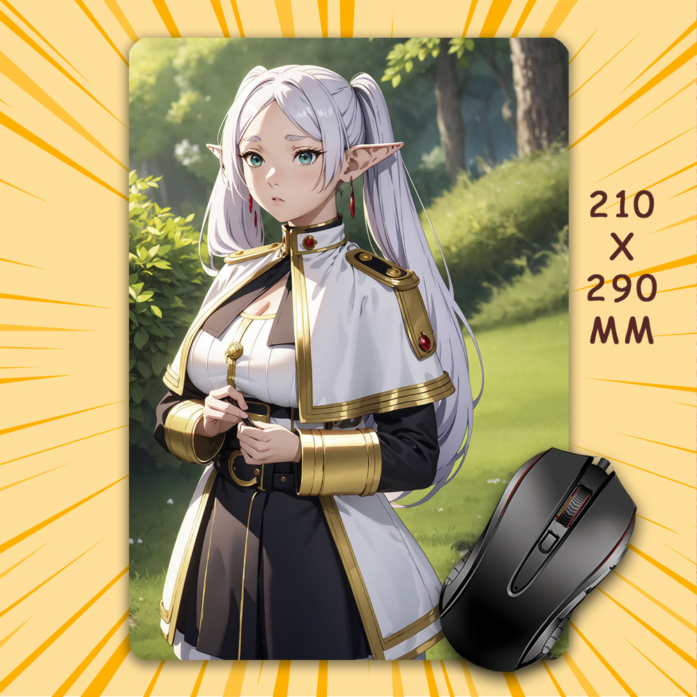 Килимок для мишки А4 - 210x290 мм Sousou no Frieren / Фрірен 018