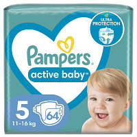 Подгузники Pampers Active Baby Размер 5 11-16 кг 64 шт 8001090949974 i