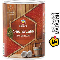 Eskaro Лак для бани Saunalakk полумат 0.95 л