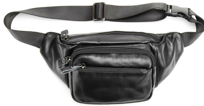 Сумка на пояс Tiding Bag чорний