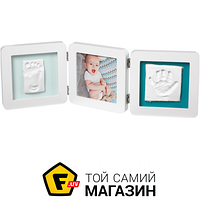 Набор для отпечатков Baby Art Тройная рамка Белая (3601097200)