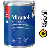 Эмаль Tikkurila Эмаль алкидная Miranol база A белый высокий глянец 0.9 л