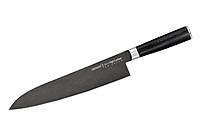 Нож кухонный Samura Mo-V Stonewash шеф 240 мм (SM-0087B)