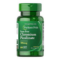 Puritan's Pride Chromium Picolinate 500 mcg 100 таб. 02570 PS