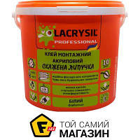 Lacrysil Клей монтажный Бешеная Липучка акриловый белый 6 кг