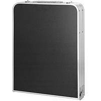 Стіл туристичний скаладний для кемпінгу + 4 стільці Чорний, фото 6