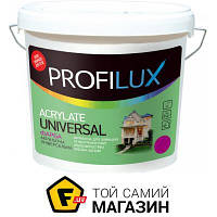 Краска Profilux Краска акрилатная водоэмульсионная Acrylate Universal мат белый 14кг