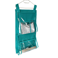 Подвесной органайзер для хранения сумок Plus (лазурь)