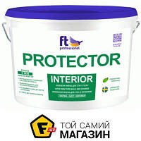 Краска Ft Professional Краска латексная PROTECTOR база А мат белый 1 л