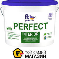 Краска Ft Professional Краска латексная водоэмульсионная Perfect Interior Base C мат база под тонировку 2,7 л
