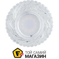 Светильник Lightmaster Светильник точечный с LED-подсветкой CL7087 GU5.3 прозрачный